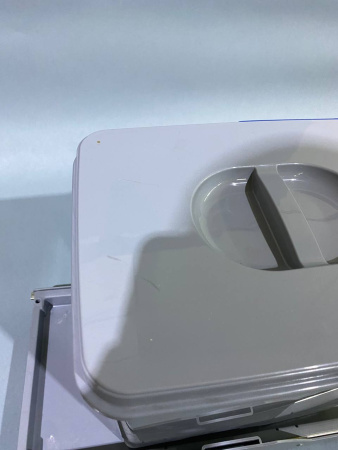 №12,  noName Ведро для мусора  Пластик, Серый, Новый