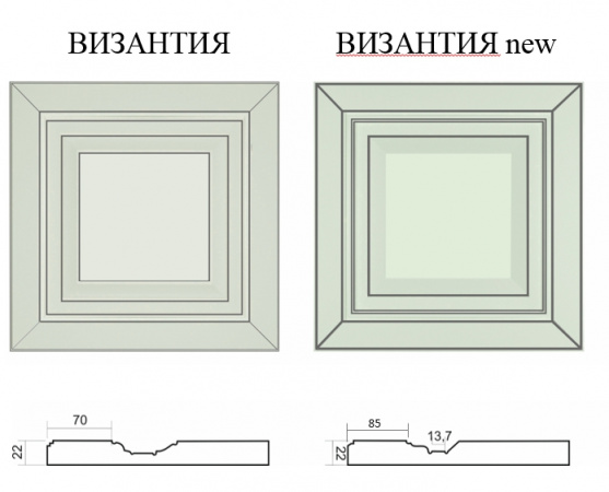 Кухонный гарнитур на заказ ВИЗАНТИЯ