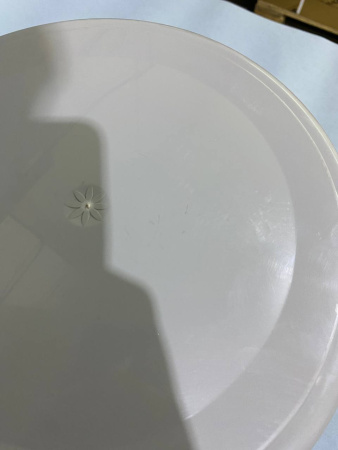 №10,  Inoxa Ведро для мусора (11л), пластик серый  Пластик, Серый, Новый