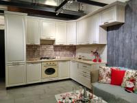 Кухонный гарнитур на заказ Кремовый Ясень Е