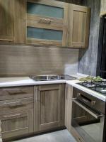 Кухонный гарнитур на заказ Шервуд (Дуб сонома темный) Е