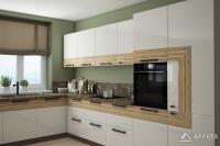 Кухонный гарнитур на заказ Барселона Техно