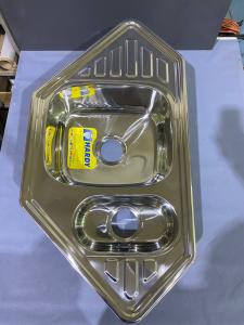 №29, Мойка врезная нержавейка HARDY 9550C 500х950 900х900 Металл, глянец полировка, Новый