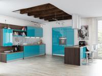 Кухонный гарнитур на заказ ТЕХНО