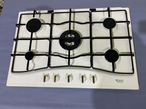 №31  Варочная панель Газовая Hotpoint-Ariston PC 750 T R/HA бежевая без уп