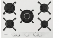 №7  Варочная панель Газовая MAUNFELD GHG 705 GCW  5 конфорок без уп