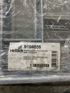 №8, Лоток для СП Ёмкость OrgaTray Innotech Atira 356x461 Пластик, Серебристый, Новый