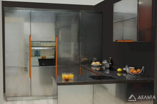 Кухонный гарнитур на заказ Аликанте Люкс кухня