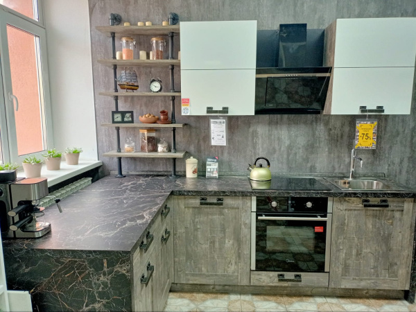 Кухонный гарнитур на заказ Кухонный гарнитур Шервуд  Лофт А