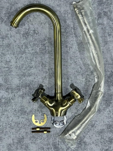 №32, Смеситель Zorg  ZR 800 U-33-12 BR  , Bronze бронза, Выставочный образец