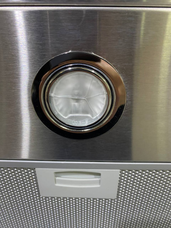 №11, Вытяжка ELIKOR КВАДРА 60Н-430-КЗГ 600 Металл, Нержавейка, Выставочный образец