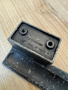 №16, Ручка мебельная noNAME Ручка-скоба 160 мм, цвет железо античное, артикул 15097Z16020.94, в наличии -  2 шт 160 Металл, , Новый