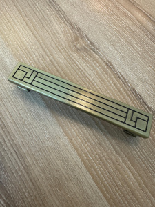 №51, Ручка мебельная noNAME ручка-скоба, 192 мм, бронза RS-027-192 BA, в наличии -  52 шт 192 Металл, , Новый