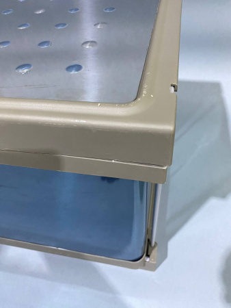 №11,  noName Ведро для мусора  Пластик, Серый, Новый