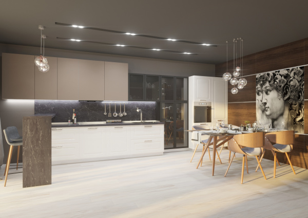 Кухонный гарнитур на заказ НЕОКЛАССИКА