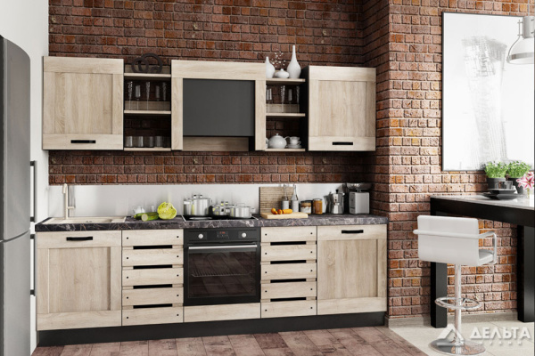 Кухонный гарнитур на заказ Викинг