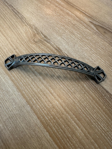 №26, Ручка мебельная noNAME Ручка-скоба FS-144 096 старое олово, в наличии -  1 шт 96 Металл, , Новый