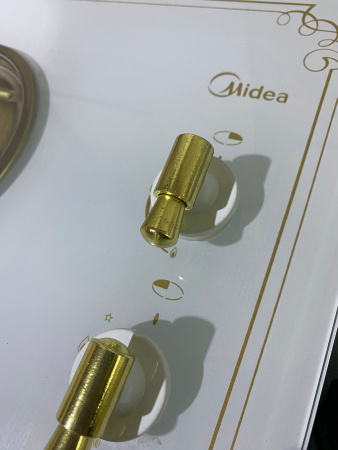 №7 Варочная панель Газовая MIDEA Q408GFD RW без уп
