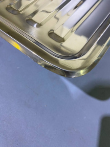 №13, Мойка врезная нержавейка MATTEO 7850 (ADRIATICO) 780х500 900 Металл, глянец полировка, Уценка