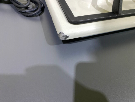 №22, Варочная газовая панель GH614AS-HCY, крем с бронзовой отделкой , MAUNFELD, без упаковуки