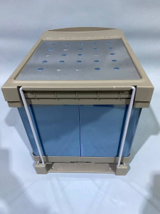 №11,  noName Ведро для мусора  Пластик, Серый, Новый