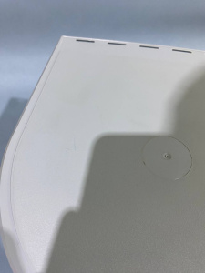 №7,  Elltipi Ведро для мусора 12 литров, серый/ алюминий  Пластик, Серый, Новый