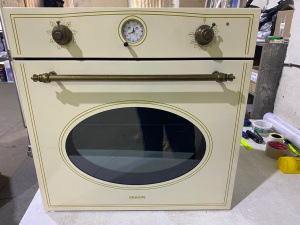 №1 Духовой шкаф Электрический Graude BK 60.1 EM, античный белый без уп, с выставки