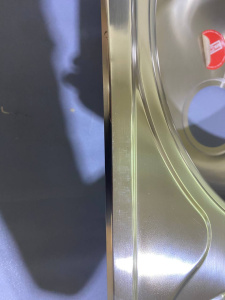 №3, Мойка врезная нержавейка Ukinox овальная Фаворит 747х447 800 Металл, полировка, Уценка