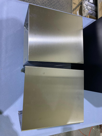 №4, Вытяжка LITHOS EG6V BK A45 450 Металл, Черный, Выставочный образец