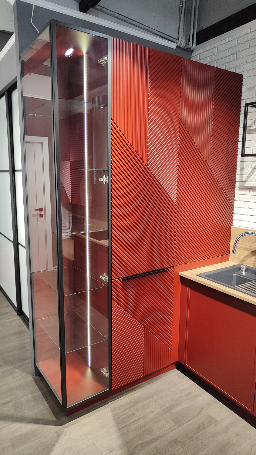 Кухонный гарнитур "Геометрия"