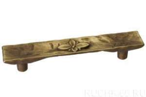 №1, Ручка мебельная noNAME 2406C Ручка скоба современная классика, старая бронза 96 мм, в наличии -  19 шт 96 Металл, , Новый
