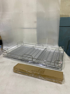 №49, Cушка для посуды  в нижнюю базу 900 . Доводчик хром арт.23878!