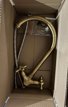 №44, Смеситель Italmix BRONZE  , Bronze бронза, Выставочный образец