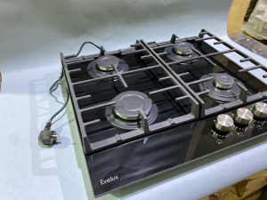 №29, Газовая варочная панель Evelux HEG 600 BG №29, Газовая варочная панель Evelux HEG 600 BG
