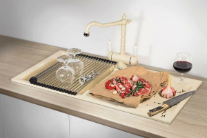 №22, Смеситель Omoikiri 4994292 AMAGASAKI   , Antique times, Новый