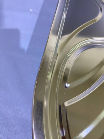 №2, Мойка врезная нержавейка Ukinox овальная Фаворит 747х447 800 Металл, полировка, Уценка