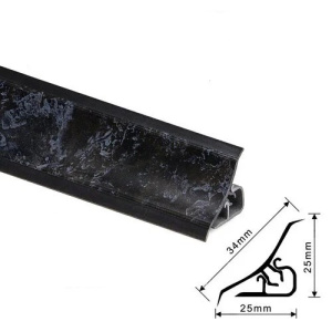 №9 Плинтус для столешницы AP120 Кастилло темный 1242 / Thermoplast