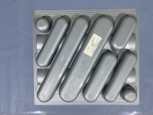 №5, Лоток для СП Ёмкость Gollinucci 60, 6.741. MT 539x488 Пластик, Cерый металлик, Новый