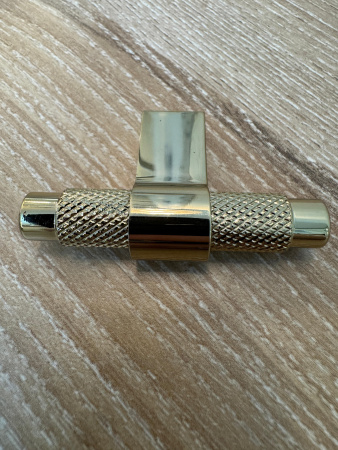 №11, Ручка мебельная noNAME Ручка-кнопка, отделка золото глянец арт. SY8772 0008 GL-GL, в наличии -  7 шт  Металл, , Новый