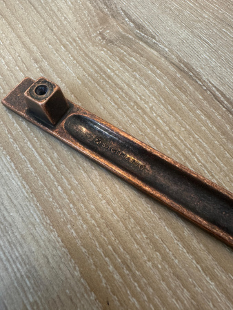 №29, Ручка мебельная noNAME Sagittario FS 109 160 металл ГП - Бронза, в наличии -  18 шт 160 Металл, , Новый