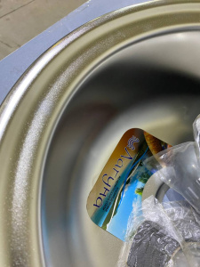 №21, Мойка врезная нержавейка LAGUNA D5745P 570х450 600 Металл, матовая, Новый