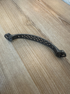 №26, Ручка мебельная noNAME Ручка-скоба FS-144 096 старое олово, в наличии -  1 шт 96 Металл, , Новый