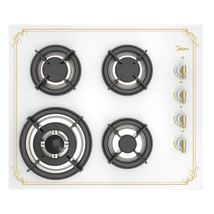 №7 Варочная панель Газовая MIDEA Q408GFD RW без уп