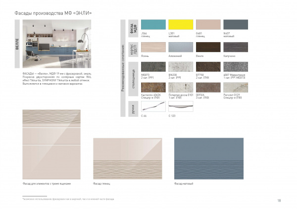 Кухонный гарнитур на заказ ВЕЛЛЕ