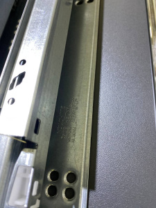 №59, Vauth-Sagel 90000959 SUB Basket Saphir на направляющих BLUM, 600 мм, хром + КРЕПЛЕНИЕ к фасаду