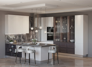 Кухонный гарнитур на заказ Модель кухни Сантия