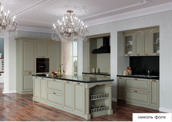 Кухонный гарнитур на заказ НИКОЛЬ