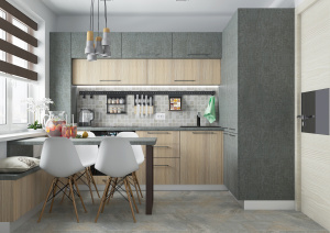 Кухонный гарнитур на заказ WOODSTONE