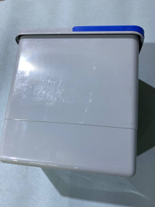 №16, Ведро для мусора Ekotech Aladin 15  Пластик, Серый, Новый