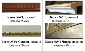 Багеты нижние